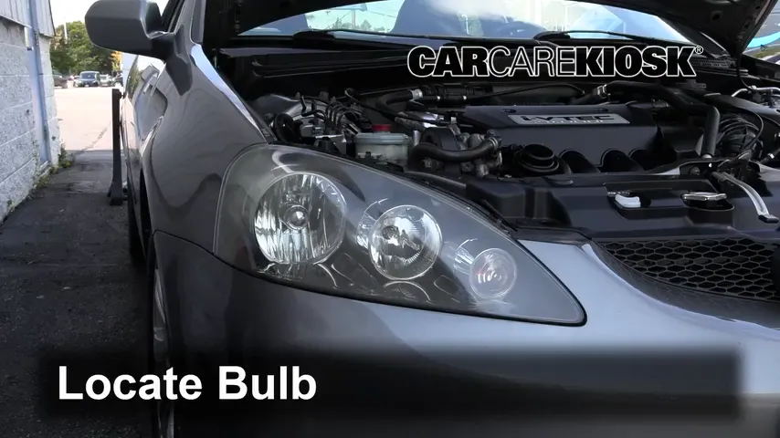2006 Acura RSX 2.0L 4 Cyl. Luces Faro delantero (reemplazar foco)